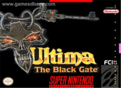 Ultima VII box art for Super Famicom